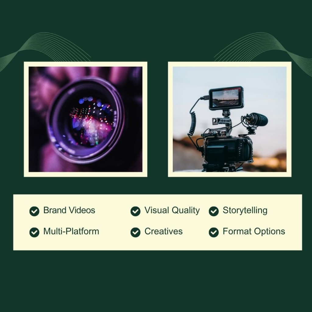 Video editing and creative services