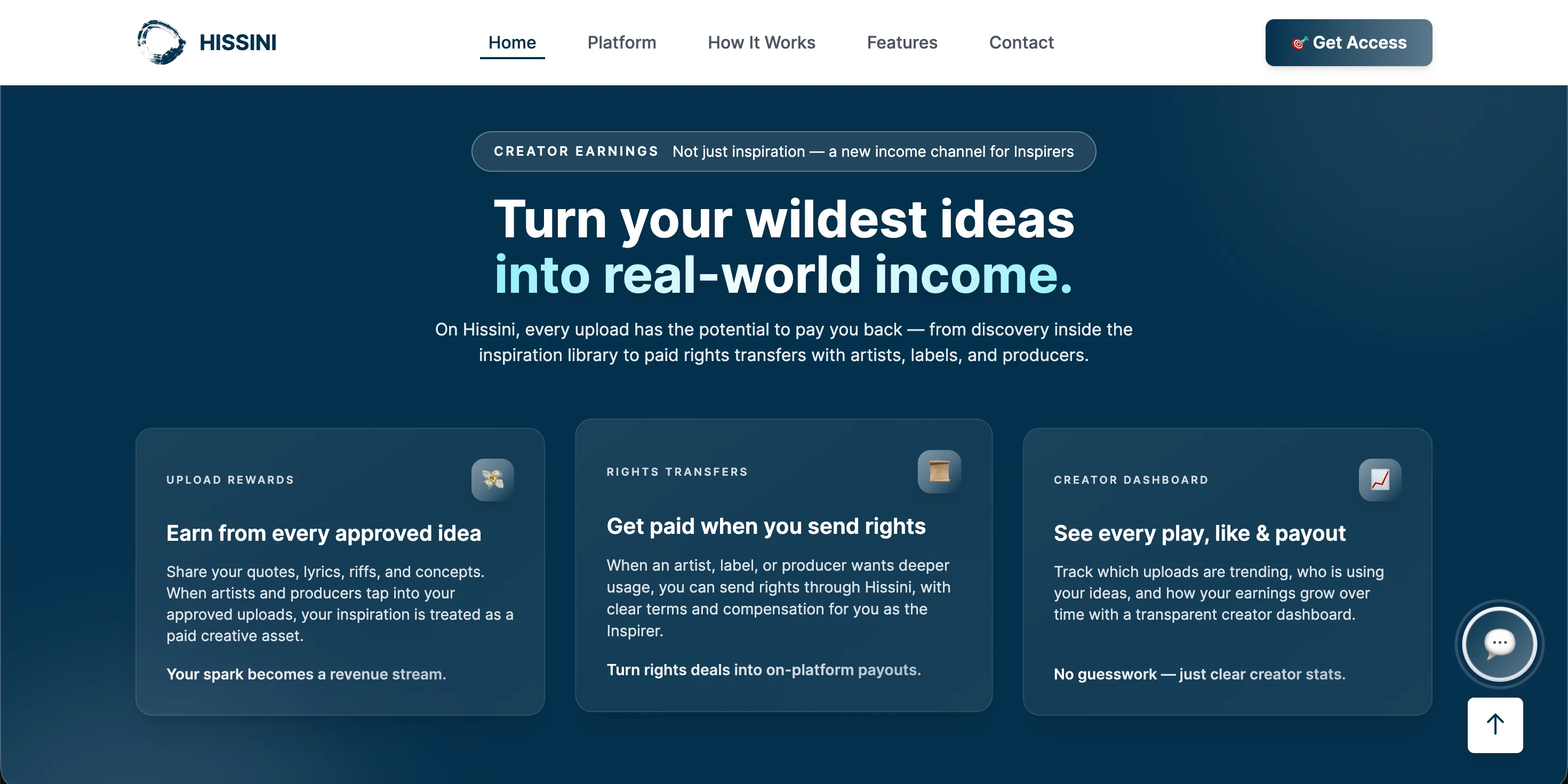 Hissini — Websites